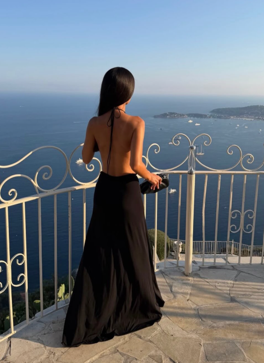 Ance Gria Jackie Gown - Black