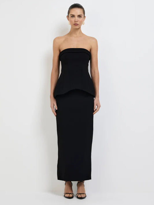 Sheike Estella Gown - Black