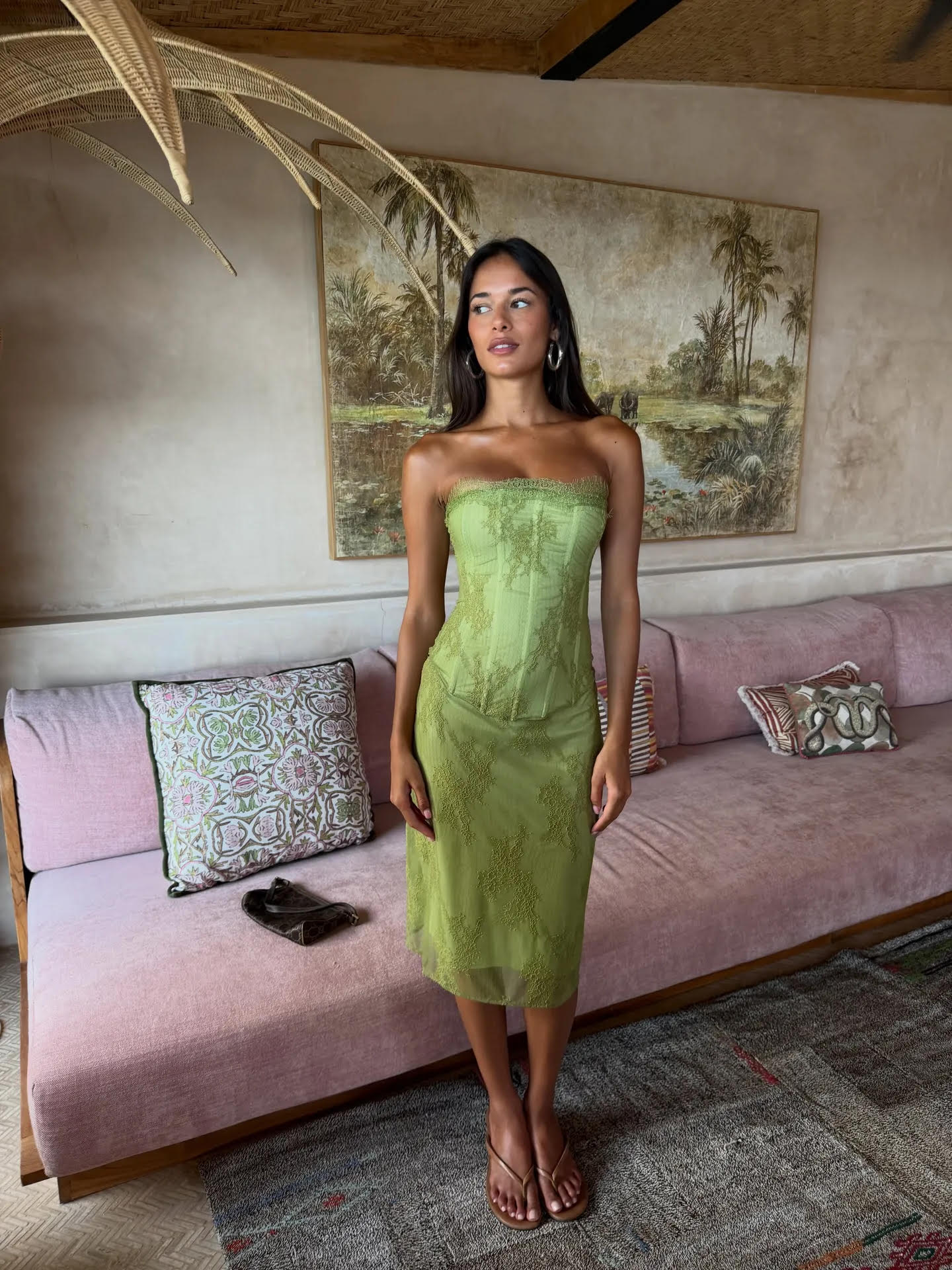 HNTR The Label Inez Set - Green