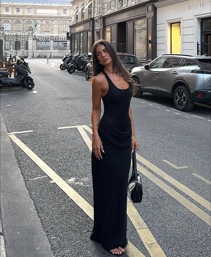 Benni Jade Maxi Dress - Black