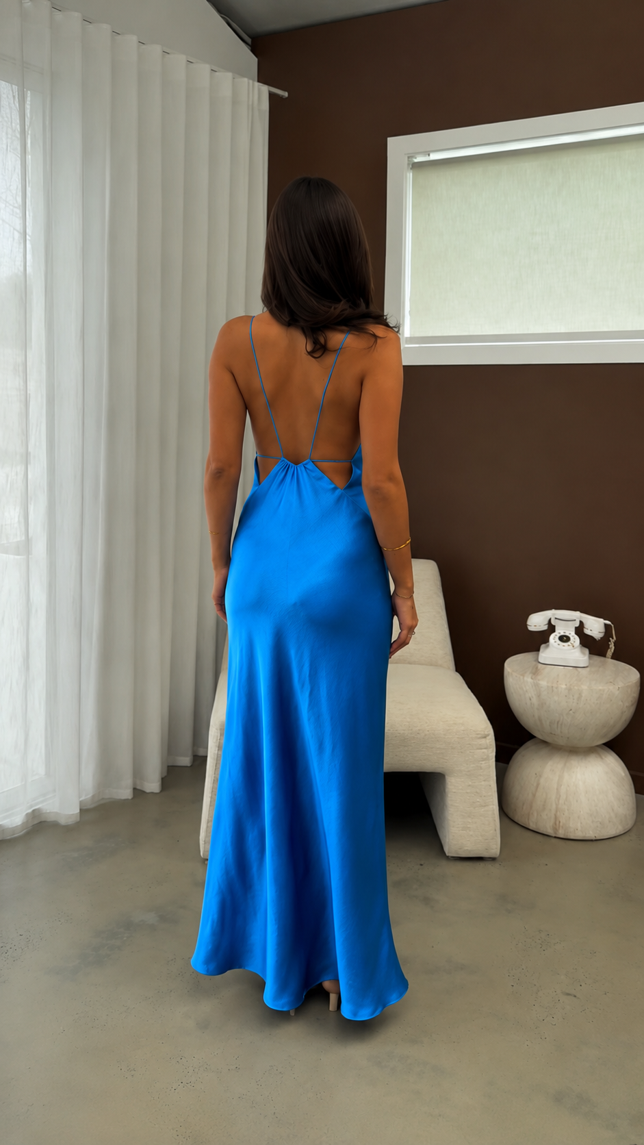 Bec + Bridge Ariahn Maxi Dress - Mid Blue