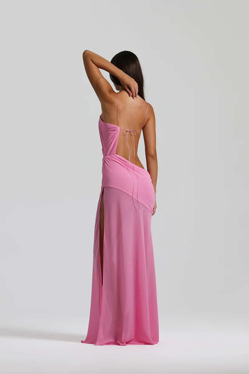 Natalie Rolt Dahlia Dress - Candy Pink
