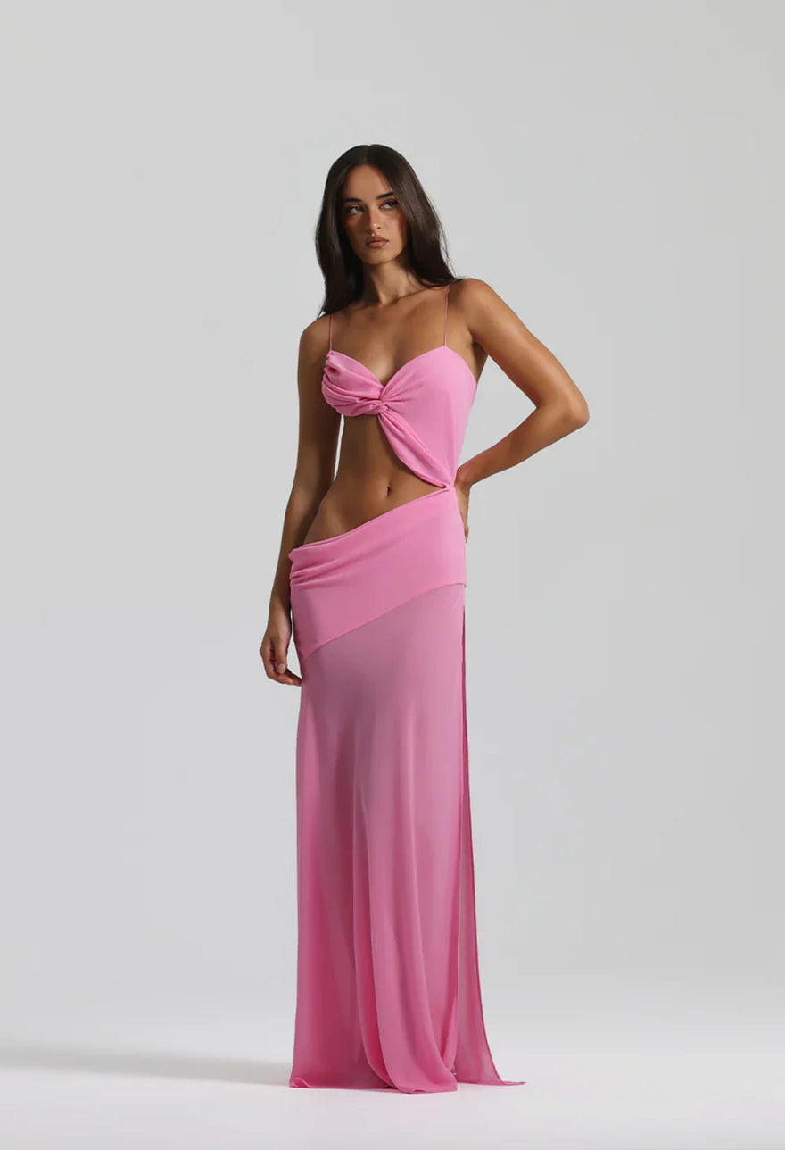 Natalie Rolt Dahlia Dress - Candy Pink