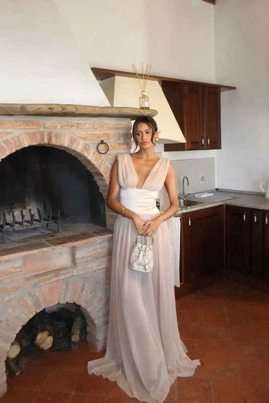 Arcina Ori Ramona Dress - Champagne