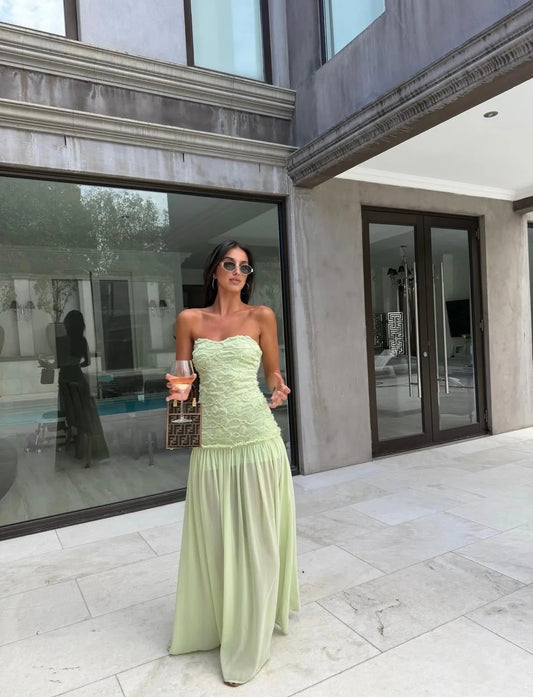 Jefre Sei Renata Gown - Mint