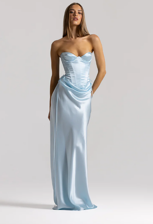 Natalie Rolt Elina Bustier & Evelyn Skirt - Ice Blue
